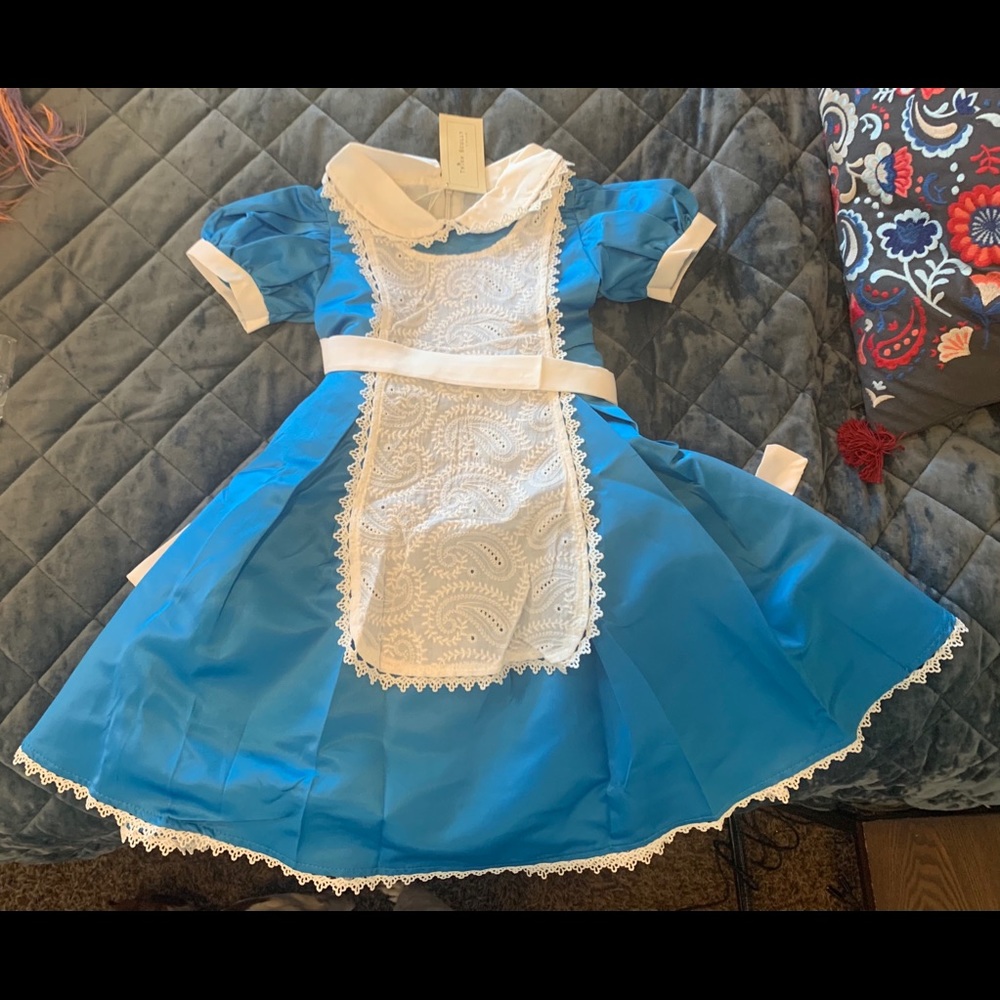 NWT Girl’s Trish Scully Alice in Wonderland dress.